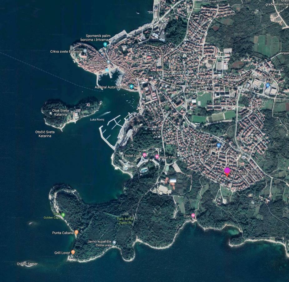 Apartment Studio Sole Rovinj Eksteriør billede